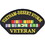 Eagle Emblems PM1349 Patch-Viet, Hat, Veteran Vietnam & Desert Storm (3"X5-1/4")