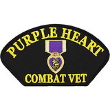 Eagle Emblems PM1350 Patch-Hat, Purple Heart (3