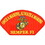Eagle Emblems PM1352 Patch-Usmc, Hat, Semper Fi (Red) (3"X5-1/4")