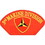 Eagle Emblems PM1354 Patch-Usmc, Hat, 003Rd Div (3"X5-1/4")