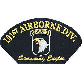 Eagle Emblems PM1369 Patch-Army,Hat,101St Abn (5-1/4"x3")