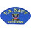 Eagle Emblems PM1377 Patch-Usn, Hat, Veteran (3"X5-1/4")