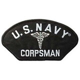 Eagle Emblems PM1380 Patch-Usn, Hat, Corpsman (3