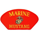 Eagle Emblems PM1385 Patch-Usmc, Hat, Mustang, Rd (3