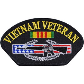 Eagle Emblems PM1393 Patch-Viet,Hat,Cib-Usa (5-1/4"x3")