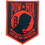 Eagle Emblems PM1396 Patch-Pow*Mia (Red/Blk) (4-1/4")