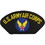 Eagle Emblems PM1422 Patch-Usaf, Hat, Army/Air (3"X5-1/4")