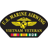 Eagle Emblems PM1432 Patch-Viet, Hat, Usmc, 1St Air Wing (3