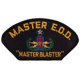 Eagle Emblems PM1437 Patch-Hat, Master Eod (3