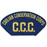 Eagle Emblems PM1438 Patch-Hat, Civilian Conservation Corps (3