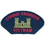 Eagle Emblems PM1439 Patch-Viet, Hat, Combat Eng (3