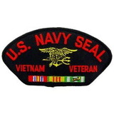 Eagle Emblems PM1475 Patch-Viet, Hat, Usn, Seal (3
