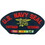 Eagle Emblems PM1475 Patch-Viet, Hat, Usn, Seal (3"X5-1/4")