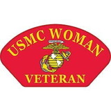 Eagle Emblems PM1478 Patch-Usmc, Woman Veteran (3