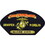 Eagle Emblems PM1486 Patch-Usmc, Hat, God-Corps (3"X5-1/4")