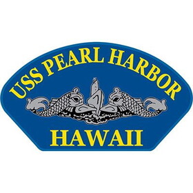 Eagle Emblems PM1512 Patch-Uss,Pearl Harbor (5-1/4"x3")