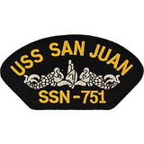 Eagle Emblems PM1554 Patch-Uss, San Juan (3