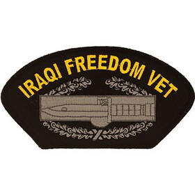 Eagle Emblems PM1601 Patch-Iraqi,Hat,Cab (5-1/4"x3")