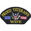 Eagle Emblems PM1606 Patch-Fun, Dysfunctional Vets Wife (3"X5-1/4")