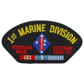 Eagle Emblems PM1688 Patch-Korea, Hat, Usmc 1St (3"X5-1/4")