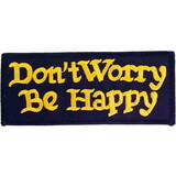 Eagle Emblems PM3024 Patch-Dont Worry Be Happy (4