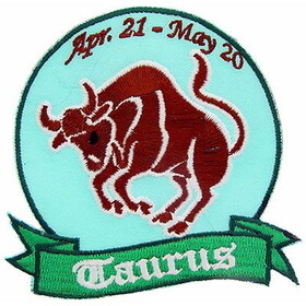 Eagle Emblems PM3028 Patch-Sign,Taurus (3-1/4")