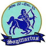 Eagle Emblems PM3035 Patch-Sign, Sagittarius (3-1/4