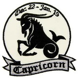 Eagle Emblems PM3036 Patch-Sign, Capricorn (3-1/4