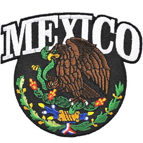 Eagle Emblems PM3093 Patch-Mexico,Eagle (3-1/4")
