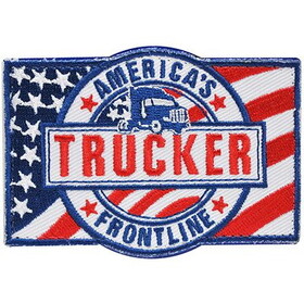 Eagle Emblems PM3115V Patch-Frontline Truckers (Velcro), (3-1/4")