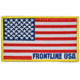 Eagle Emblems PM3121V Patch-Frontline Usa Heroes
