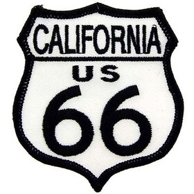 Eagle Emblems PM3172 Patch-Route 66,California (3")