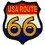 Eagle Emblems PM3187 Patch-Route 66,Usa-Rw&Amp;B (3")