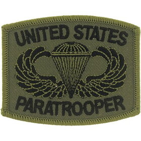 Eagle Emblems PM3194 Patch-Army,Para,Logo (SUBDUED), (3-1/2")