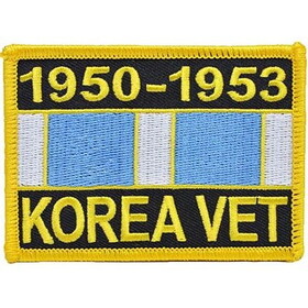 Eagle Emblems PM3244 Patch-Korea,Svc,Ribbon 1950-1953, (3-1/2")