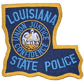 Eagle Emblems PM3318 Patch-Pol,Louisiana (3")