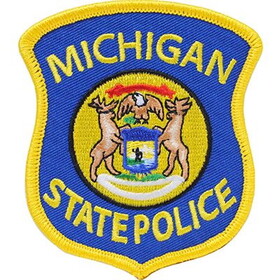 Eagle Emblems PM3322 Patch-Pol,Michigan (3-1/4")
