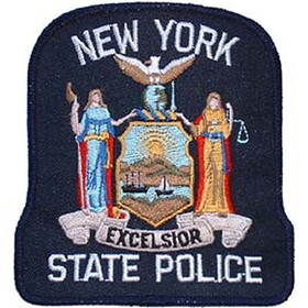 Eagle Emblems PM3332 Patch-Pol,New York (3")