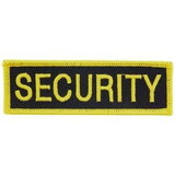 Eagle Emblems PM3405 Patch-Tab, Security (Blk/Gld) (1-1/4