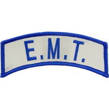 Eagle Emblems PM3408 Patch-Emt, Tab (Blu/Wht) (1-1/4