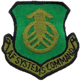Eagle Emblems PM3507 Patch-Usaf,Systems Cmd. (SUBDUED), (3")