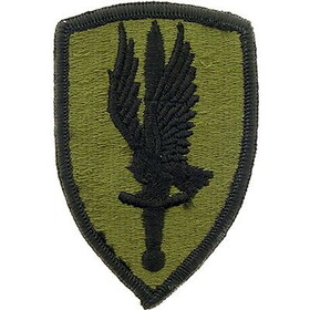 Eagle Emblems PM3619 Patch-Army,001St Ava.Bde. (SUBDUED), (3")