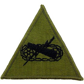 Eagle Emblems PM3653 Patch-Army,Armor Div. (SUBDUED), (3-5/8")