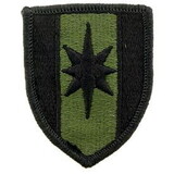Eagle Emblems PM3666 Patch-Army, 044Th Med.Bde. (Subdued) (2-1/2