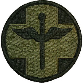 Eagle Emblems PM3753 Patch-Army,818Th Hspt.Bde (SUBDUED), (3")