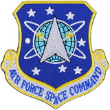 Eagle Emblems PM3758 Patch-Usaf,Space Command (SHLD), (3-1/16