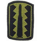 Eagle Emblems PM3762 Patch-Army, 197Th Inf.Bde. (Subdued) (3