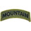 Eagle Emblems PM3776 Patch-Army, Tab, Mountain (Subdued) (2-1/2")