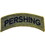 Eagle Emblems PM3777 Patch-Army, Tab, Pershing (Subdued) (2-1/2")