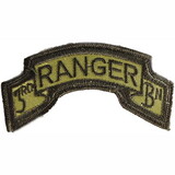 Eagle Emblems PM3798 Patch-Army,Tab,Ranger.03Rd (3-5/8
